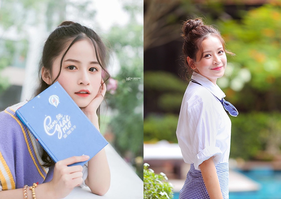 Nữ sinh xinh đẹp gây chú ý bởi nét mặt giống ca sĩ Chi Pu - 3 Nữ sinh xinh đẹp gây chú ý bởi nét mặt giống ca sĩ Chi Pu - 3