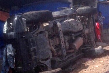 Xe chở tổ công tác công an TPHCM gặp nạn như thế nào?