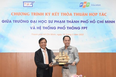Trường Đại học Sư Phạm TPHCM ký kết hợp tác cùng Hệ thống Phổ thông FPT