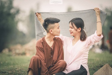 Bộ ảnh kỷ yếu mang phong cách dân dã của học sinh Bắc Giang