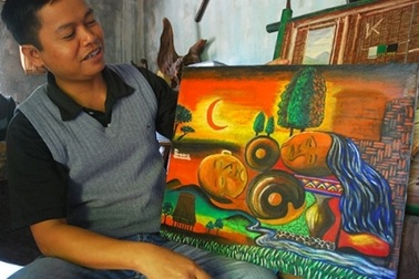 Cả làng là... nghệ sỹ