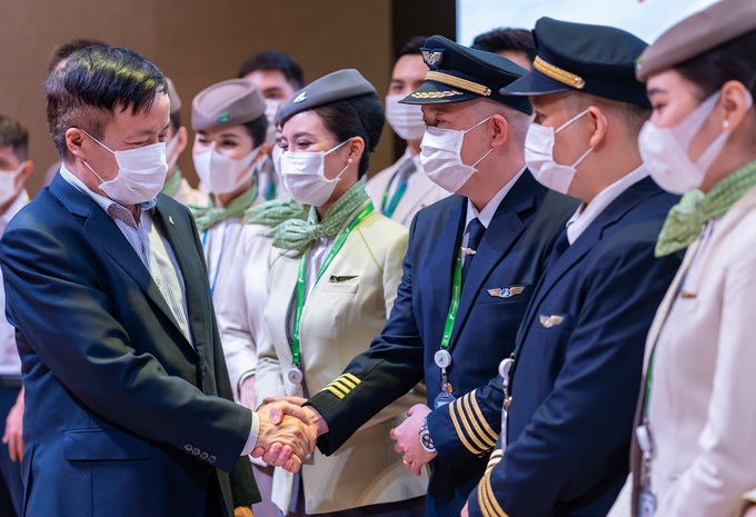 Theo chân chuyến bay thẳng lịch sử kết nối Việt – Mỹ của Bamboo Airways - Ảnh 1.