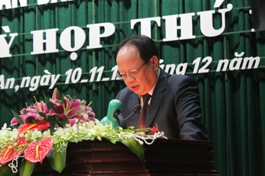 GĐ Sở Kế hoạch - Đầu tư Nghệ An nhận ít phiếu tín nhiệm cao nhất