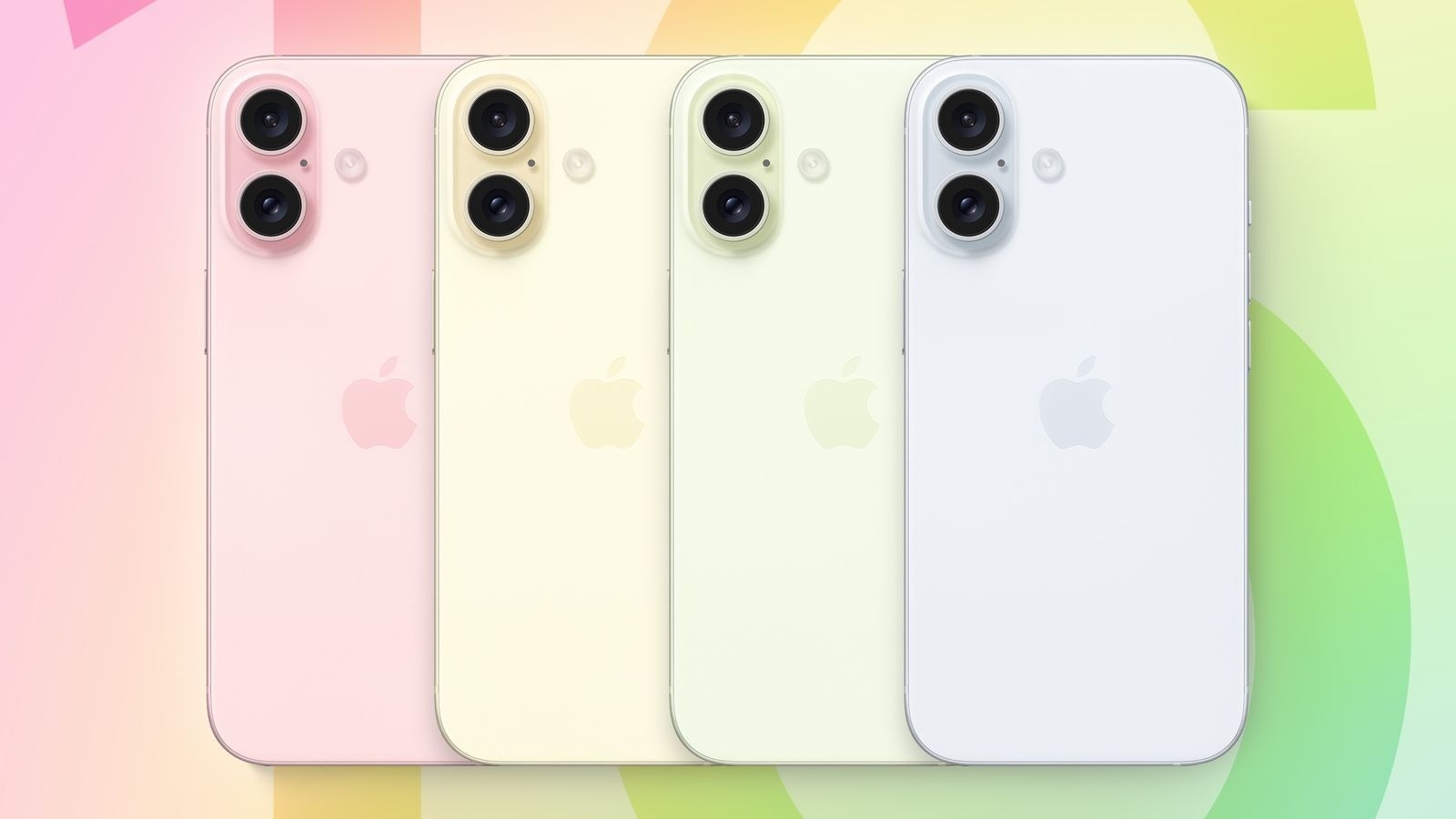 iPhone 16 và iPhone 16 Plus sẽ hỗ trợ 7 tùy chọn về màu sắc (Ảnh: MacRumors).