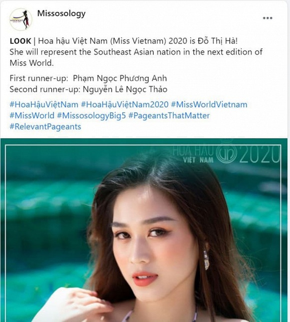 Mới đăng quang được 3 ngày, Đỗ Thị Hà đã khổ sở vì tài khoản giả mạo - 3 Mới đăng quang được 3 ngày, Đỗ Thị Hà đã khổ sở vì tài khoản giả mạo - 3