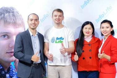 Alexander Zubarev nhà sáng lập sinh trắc vân tay Infolife có mặt tại Việt Nam