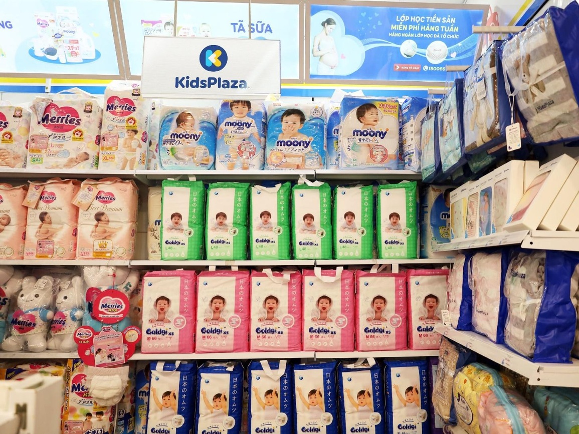 Nhãn hàng bỉm Nhật Goldgi chính thức hợp tác với hệ thống cửa hàng mẹ bầu và em bé KidsPlaza - 3 Nhãn hàng bỉm Nhật Goldgi chính thức hợp tác với hệ thống cửa hàng mẹ bầu và em bé KidsPlaza - 3