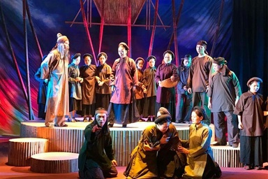 Công diễn vở “Linh khí trời Nam” nhân ngày Thương binh - Liệt sỹ