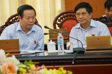 Chỉ 2 cán bộ tỉnh bị đánh giá tín nhiệm thấp 