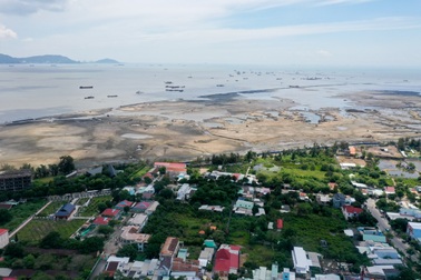 Cận cảnh đại công trường Khu đô thị lấn biển Cần Giờ sau nửa năm thi công