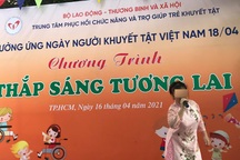 Thứ trưởng Nguyễn Thị Hà: Khuyến khích trẻ khuyết tật phát huy năng lực