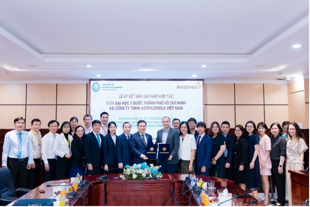 AstraZeneca Việt Nam hợp tác Đại học Y Dược TPHCM nâng cao nhân lực y tế - 1 AstraZeneca Việt Nam hợp tác Đại học Y Dược TPHCM nâng cao nhân lực y tế - 1