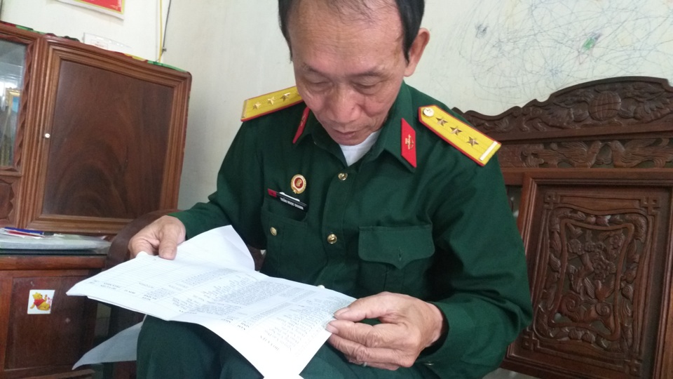 Những bước chân “không mỏi” của người cựu binh trên hành trình tìm mộ đồng đội - 3 Những bước chân “không mỏi” của người cựu binh trên hành trình tìm mộ đồng đội - 3