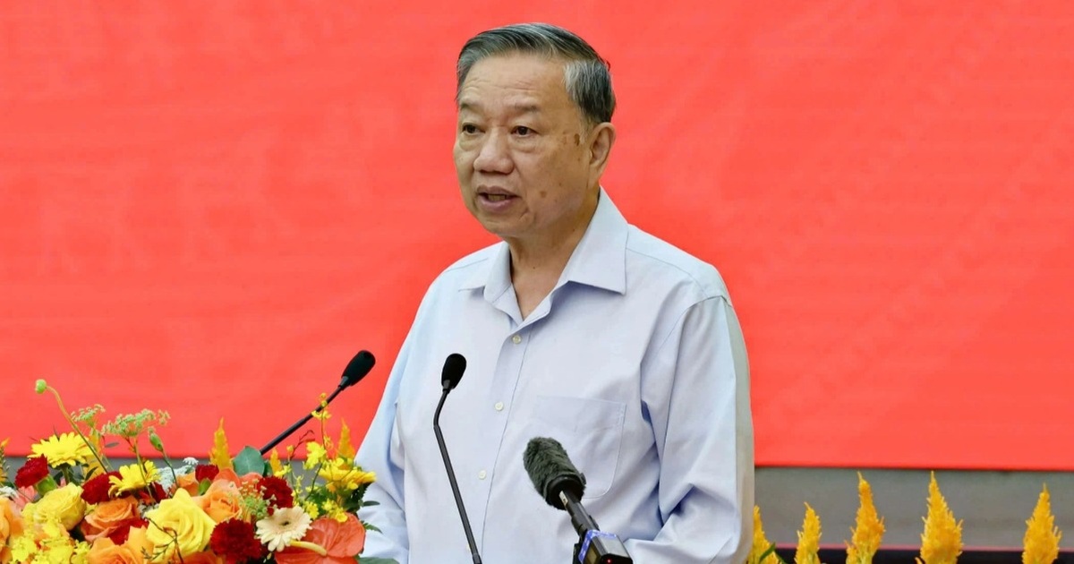 Tổng Bí thư Tô Lâm vạch định hướng chưa từng có với tỉnh lớn nhất Việt Nam