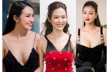 Hoa hậu Thu Thuỷ làm vedette đọ dáng sexy nóng bỏng với bà xã Tuấn Hưng, Maya