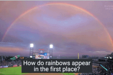 Cầu vồng không phải chỉ là một hình vòng cung trên bầu trời