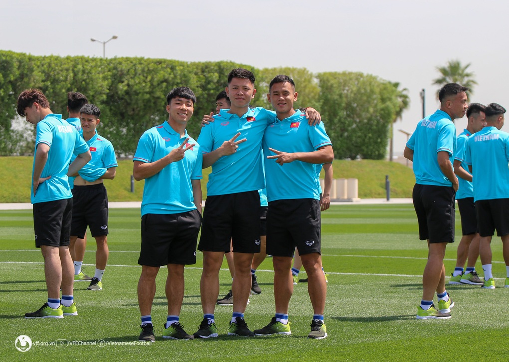 U23 Việt Nam bất ngờ được tập trên sân của nhà vô địch World Cup - 3 U23 Việt Nam bất ngờ được tập trên sân của nhà vô địch World Cup - 3