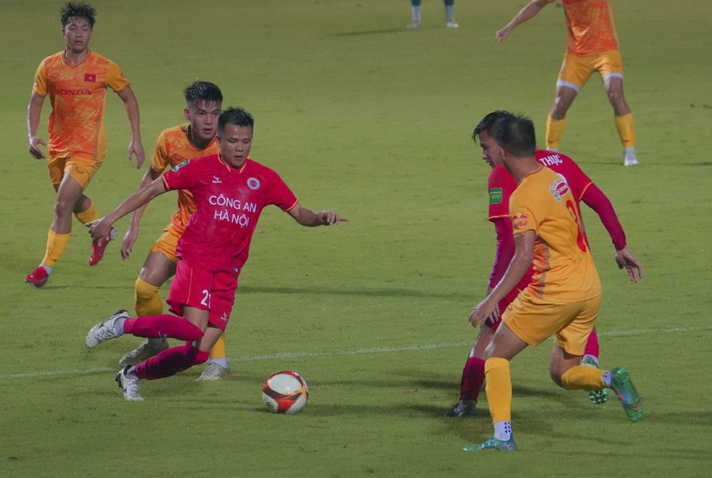 U23 Việt Nam thua CLB Công An Hà Nội ở trận giao hữu - 2 U23 Việt Nam thua CLB Công An Hà Nội ở trận giao hữu - 2