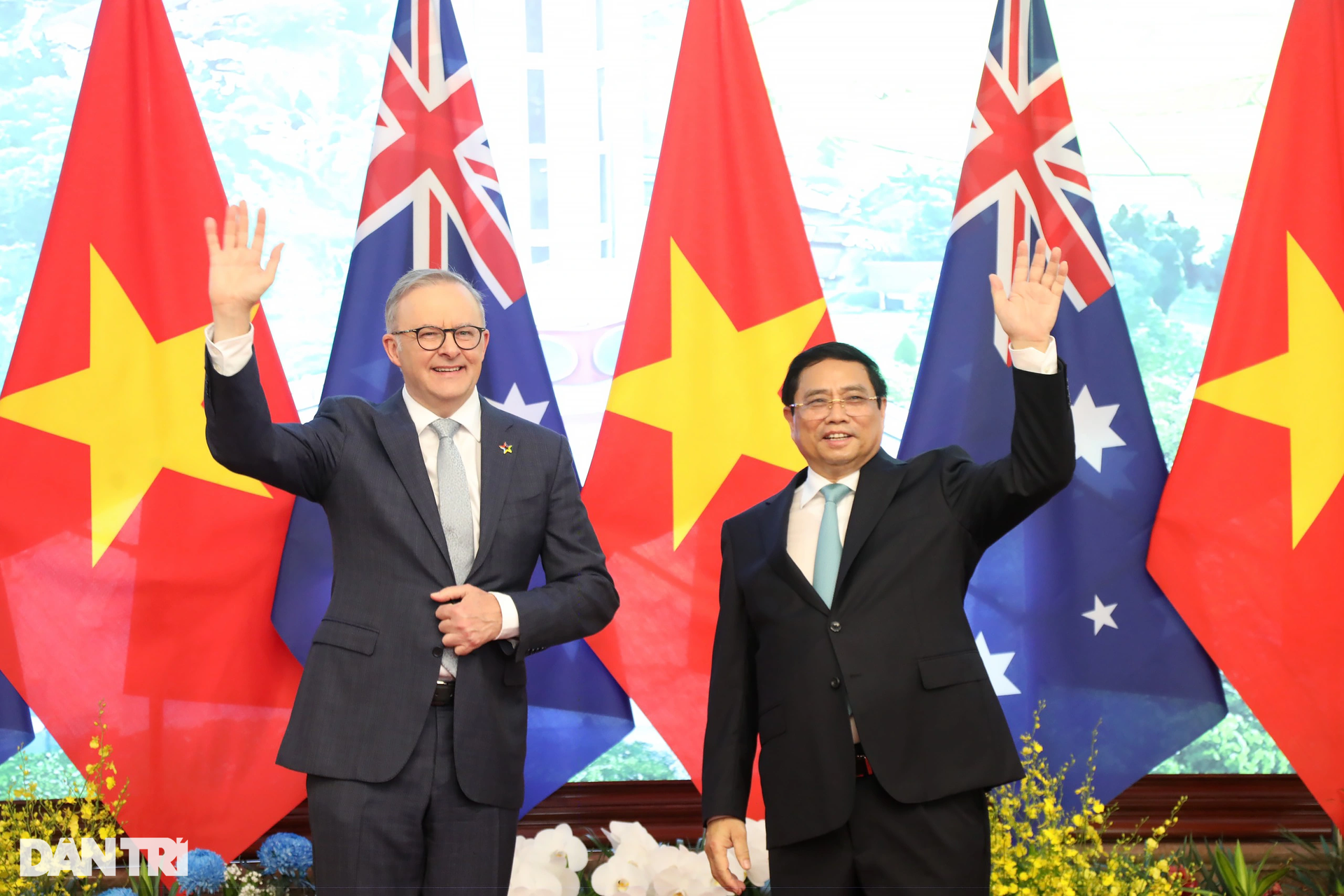 Thủ tướng Phạm Minh Chính chủ trì lễ đón Thủ tướng Australia thăm Việt Nam - 7 Thủ tướng Phạm Minh Chính chủ trì lễ đón Thủ tướng Australia thăm Việt Nam - 7