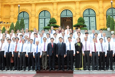 Chủ tịch nước gặp mặt Lãnh đạo Đảng ủy Khối và các đơn vị thuộc Đảng bộ Khối doanh nghiệp Trung Ương