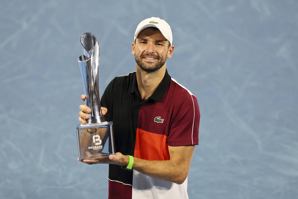 Đánh bại Rune, Dimitrov vô địch Brisbane International - 1 Đánh bại Rune, Dimitrov vô địch Brisbane International - 1