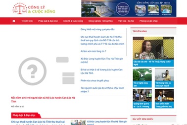 Xử lý người đàn ông lập báo điện tử "lậu" ở Hà Tĩnh