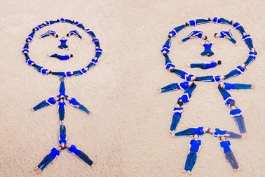 Những kiểu xếp hình chụp kỷ yếu độc đáo của bạn trẻ Tây Nguyên