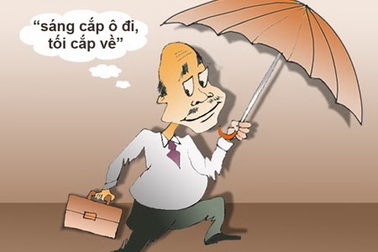 Tỷ lệ công chức “cắp ô” cao, báo cáo lại… rất ít