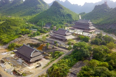 Toàn cảnh ngôi chùa rộng lớn nơi sẽ diễn ra đại lễ Phật đản Vesak 2019