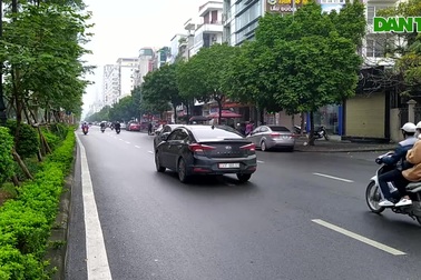 Đường phố Hà Nội thông thoáng lạ thường