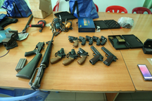 Phát hiện 11 khẩu súng, hơn 80 viên đạn trong nhà trọ ở TPHCM