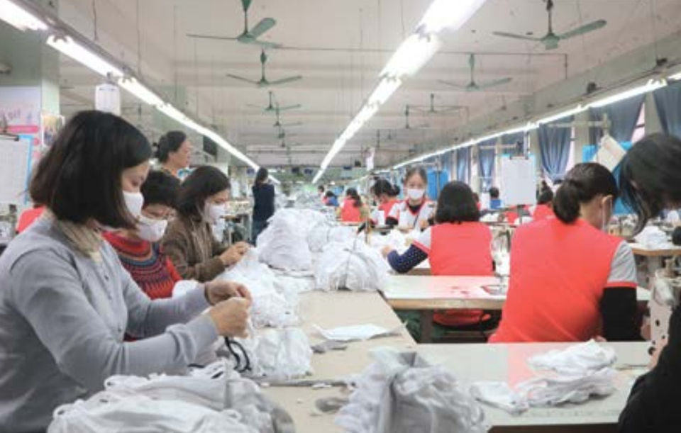 Le lói thời Covid-19: Khẩu trang Việt xuất ngoại, đơn hàng khủng triệu đô - 1