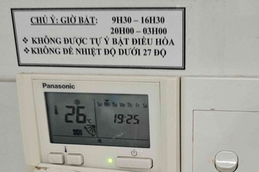 Bệnh viện lý giải quy định “không để điều hòa dưới 27 độ C” dù trời nóng