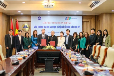 FPT Education hợp tác Trường Đại học Sư phạm Hà Nội phát triển nhân lực