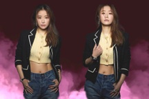 Lâm Tâm Như sở hữu vòng eo săn chắc, làn da căng mọng ở tuổi 45