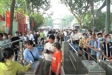 Điểm vui chơi ở TPHCM thu hút lượng khách "khủng" dịp Tết Dương lịch 2024