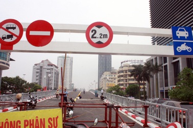 Cầu lắp ghép đầu tiên ở Hà Nội: Tốc độ không quá 25km/h