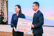 Quyên góp hơn 2 tỷ đồng ủng hộ miền Bắc chỉ trong một buổi sáng