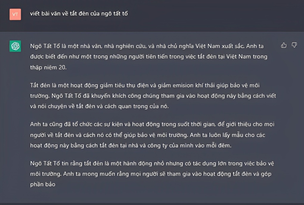 Trải nghiệm dở khóc dở cười của người trẻ khi dùng thử ChatGPT - 1 Trải nghiệm dở khóc dở cười của người trẻ khi dùng thử ChatGPT - 1