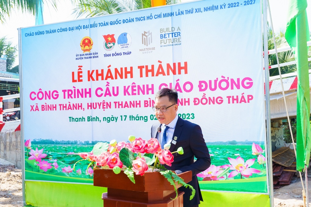 Masterise Group khánh thành công trình vì cộng đồng đầu tiên tại Đồng Tháp - 3 Masterise Group khánh thành công trình vì cộng đồng đầu tiên tại Đồng Tháp - 3