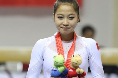 “Búp bê” Ngân Thương sẽ tái xuất ở giải Aerobic vô địch châu Á