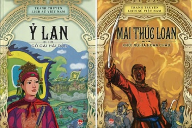 Tiếp cận lịch sử với sách tranh màu danh nhân