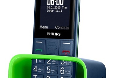 Philips Xenium E311 cho thời gian đàm thoại liên tục tới 23 giờ