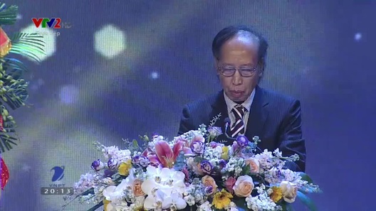 Ông Phạm Huy Hoàn phát biểu khai mạc