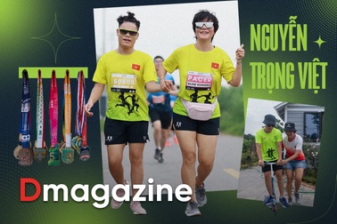 Cậu bé mù bại não 3 lần chết hụt và những tấm huy chương chạy bộ