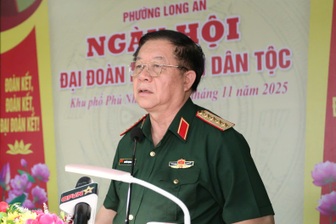 Đại tướng Nguyễn Trọng Nghĩa dự Ngày hội Đại đoàn kết tại Tây Ninh