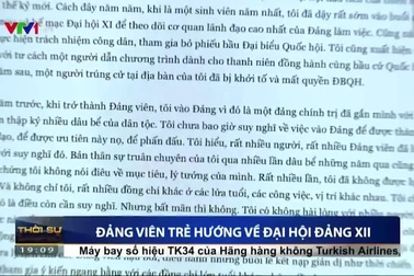 Đảng viên trẻ hướng về Đại hội Đảng lần thứ XII