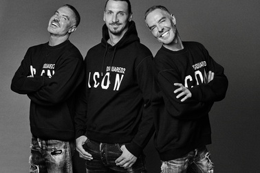 Dsquared2 ra mắt Bộ sưu tập mới kết hợp cùng siêu sao bóng đá lbrahimović