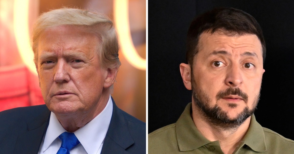 Donald Trump đồng ý gặp gỡ Tổng thống Ukraine Volodymyr Zelensky