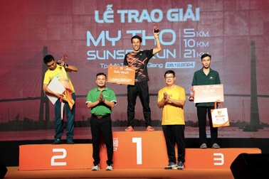 KLC Group là nhà tài trợ vàng giải chạy My Tho Sunset Run 2024